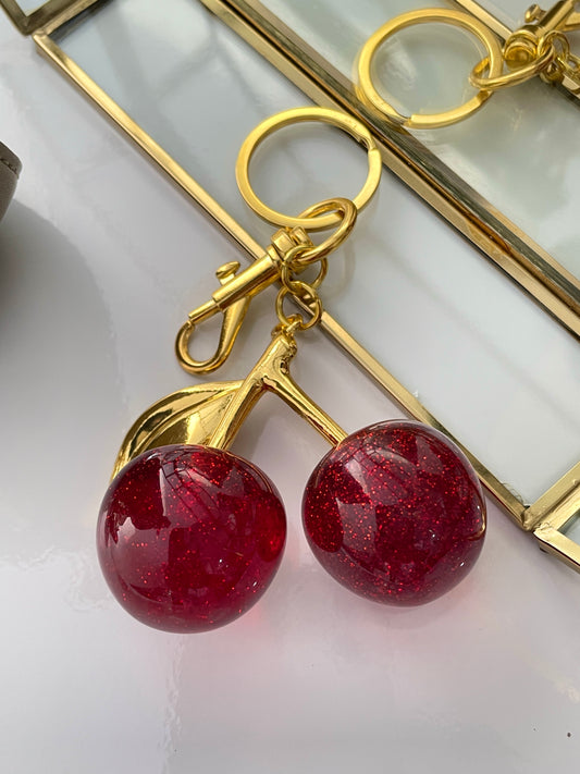Cherry On Top Bag Charm