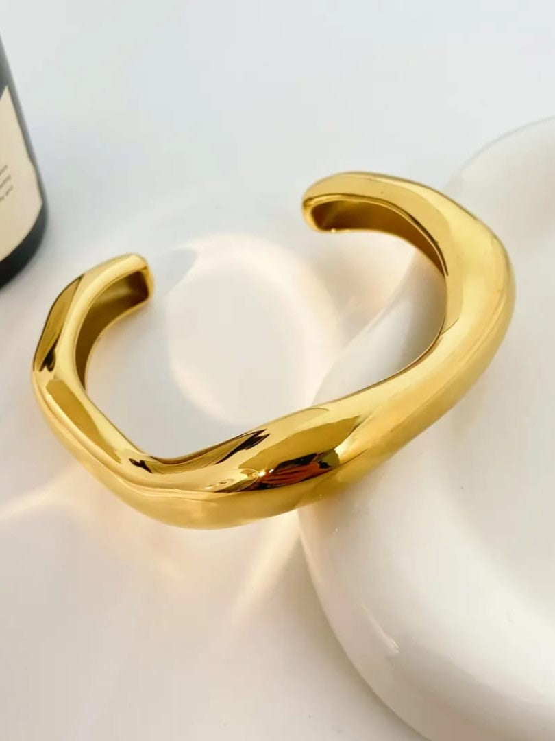 Bold Bend Cuff Bracelet
