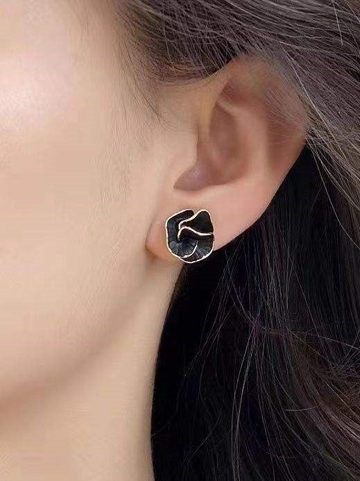 Midnight Bloom Earrings