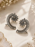 Ardhachandra Oxidised Earcuff