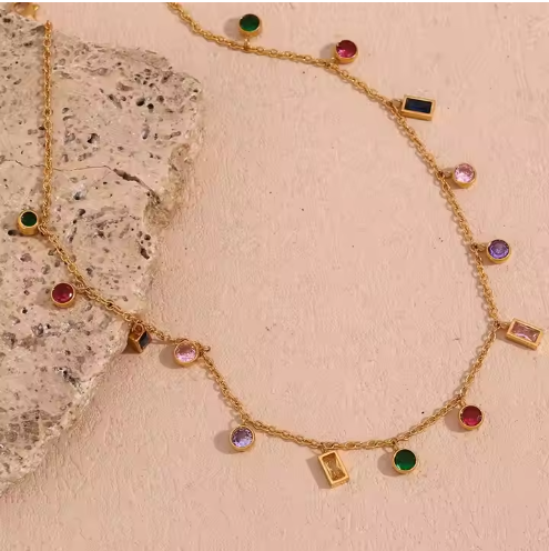 Vibrant Vibes Charm Chain