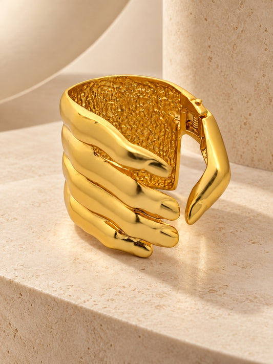 Goddess Hand Sculpture Bracelet