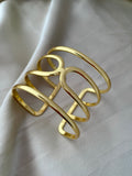 Gold Couture Cuff Bracelet
