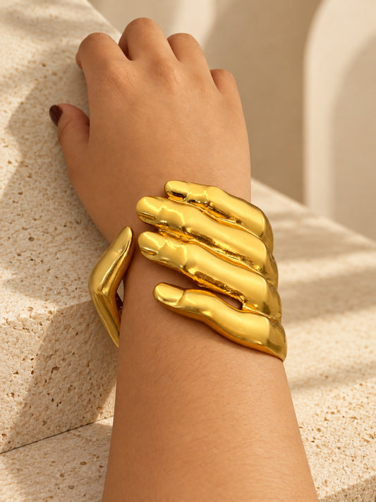 Goddess Hand Sculpture Bracelet