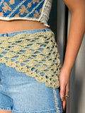 Hot Girl Crochet Belt