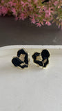Dark Romance Rosebud Earrings