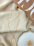 Golden Evil Eye Chain