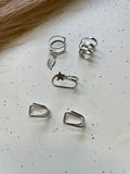Silver Stunners Earcuff Combo