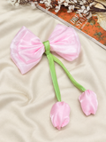 Tulip Bow Hair Clip