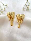 Heart Drip Earrings