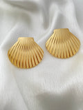 Golden Shell Earrings