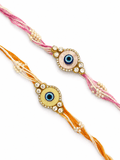 Set of 2 Shubh Drishti Rakhi Combo
