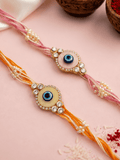 Set of 2 Shubh Drishti Rakhi Combo