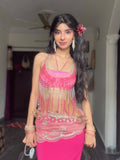Too Hot to Handle Top Beaded Top