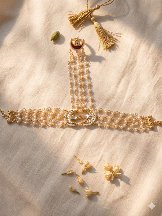Chandni Pearl Haathphool