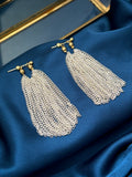 Shimmer Chain Earrings