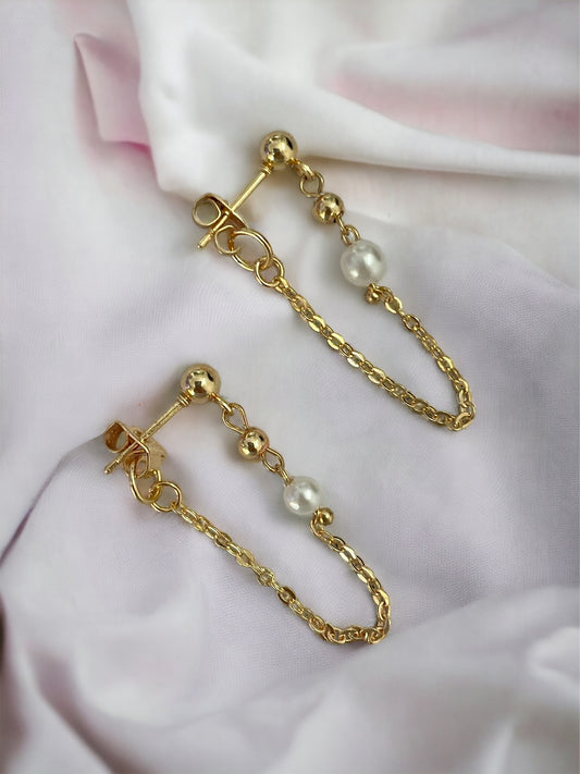 Pearl Dream Minimal Earrings