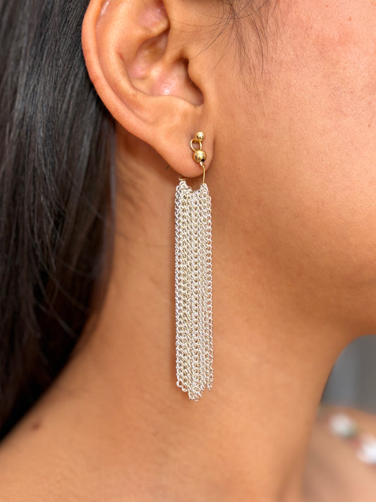 Shimmer Chain Earrings