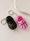 Basketball Crocs Keychain