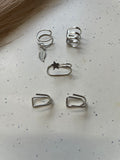 Silver Stunners Earcuff Combo
