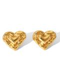 Golden Sweetheart Earrings