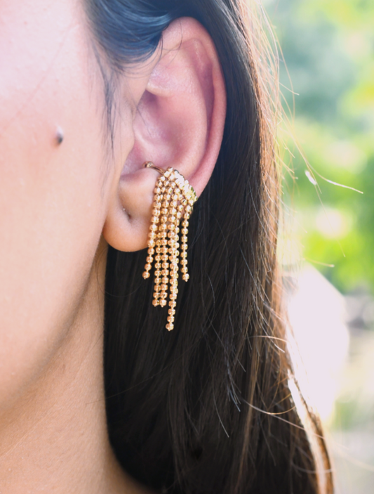Tassel Tales Earcuff