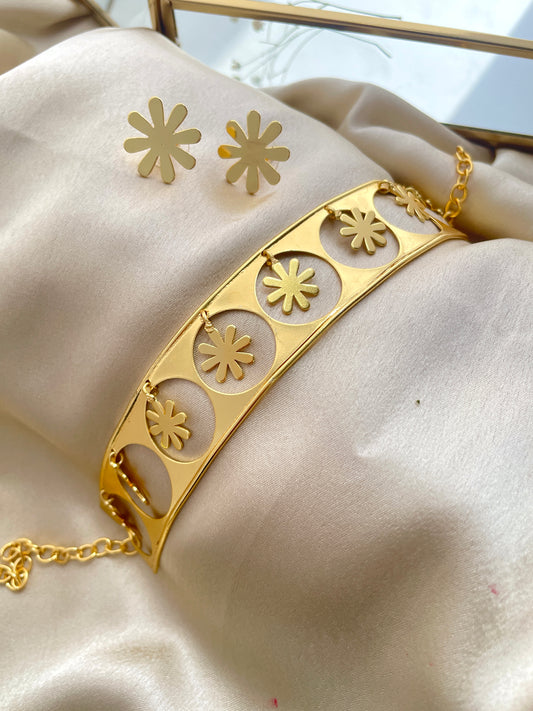 Floral Frenzy Choker Set