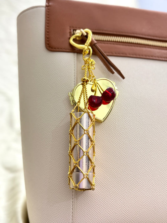 Sweetheart Cherry Bag Charm