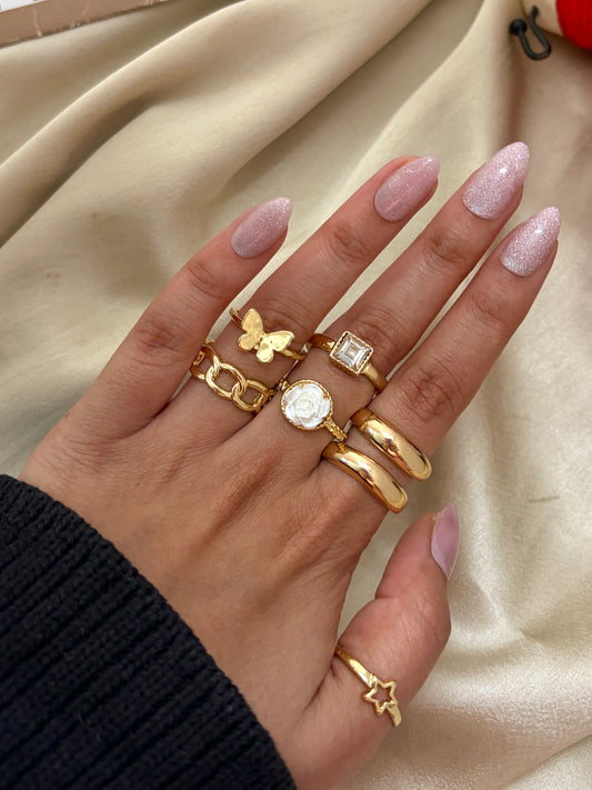 Bold Intent Ring Stack