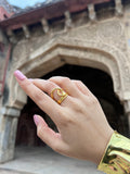Sunset Gold Ring