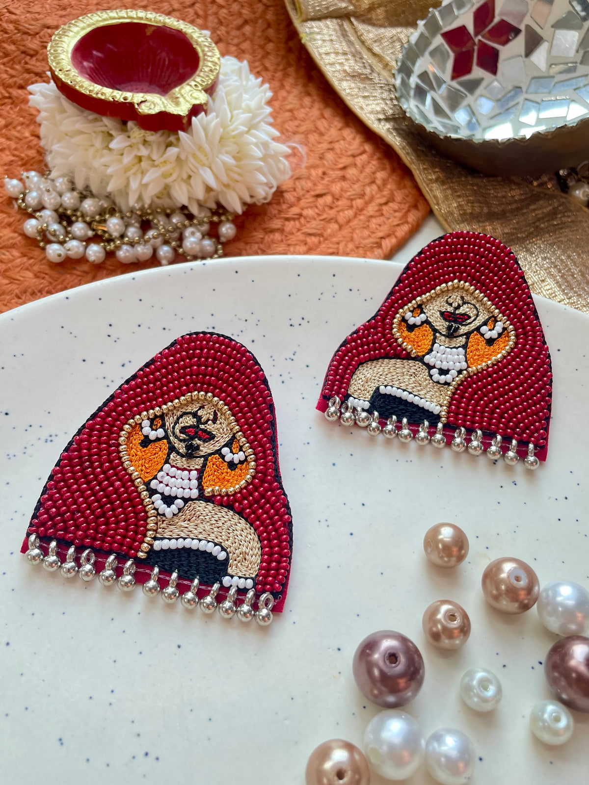 Rebel Rani Beaded Earrings