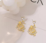 Chic Arrow Heart Earrings