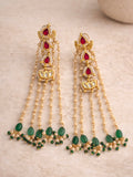 Zarqiya Pearl Drops Earrings