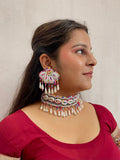 Shell Shringar Multi Beaded Choker Set