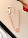 Safety Pin Hair Clip