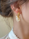 Pearl Tassel Earrings