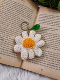 Crochet Sunflower Keychain