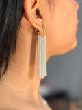 Shimmer Chain Earrings
