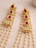 Zarqiya Pearl Drops Earrings