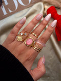 Layered Luxe Ring Stack