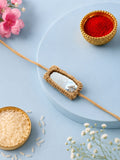 Crochet Mirror Rakhi