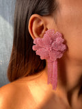 Beaded Bloom Earrings