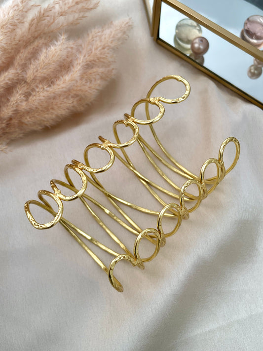 Golden Ripple Bracelet