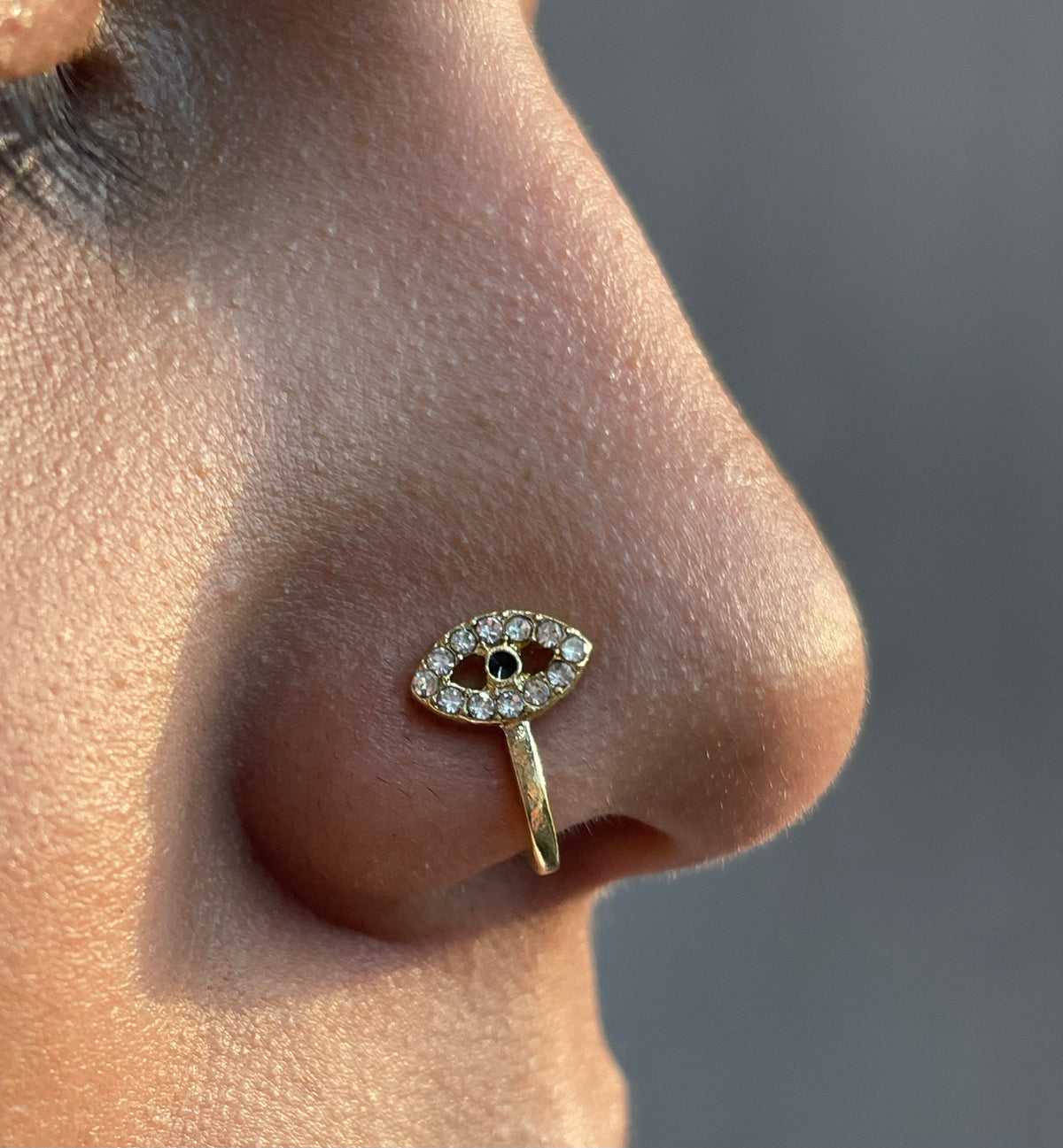 Evil Eye Nose Ring