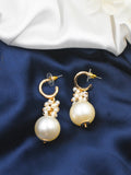 Glowing Globe Pearl Earrings