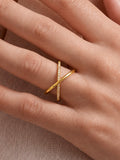 Stackable Cross Ring