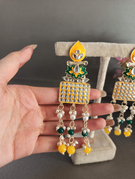 Designer Gold Earring at Rs 25440/set | Shahpura | Jodhpur | ID: 13334254062
