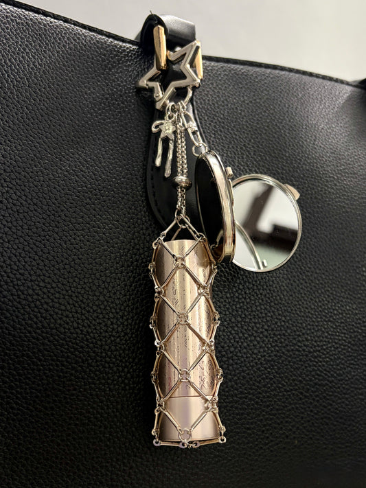 Cosmic Mirror Bag Charm