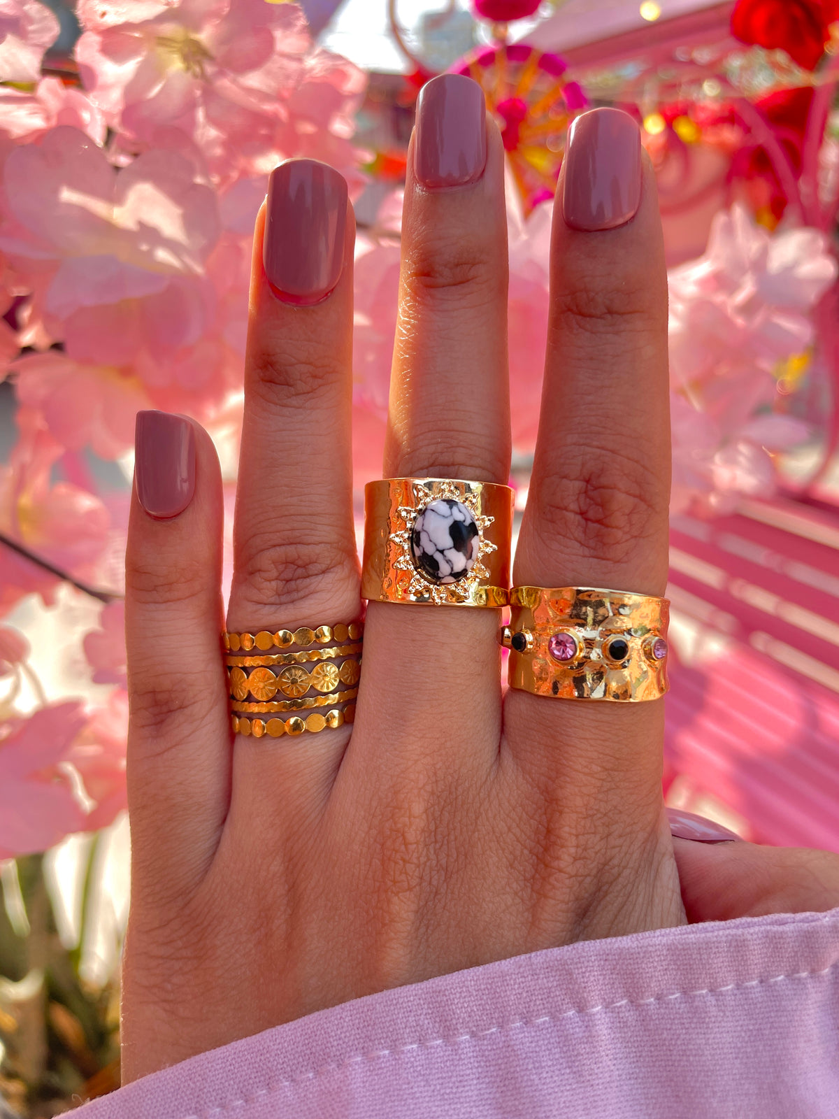 Royal Dynasty Rings Stack