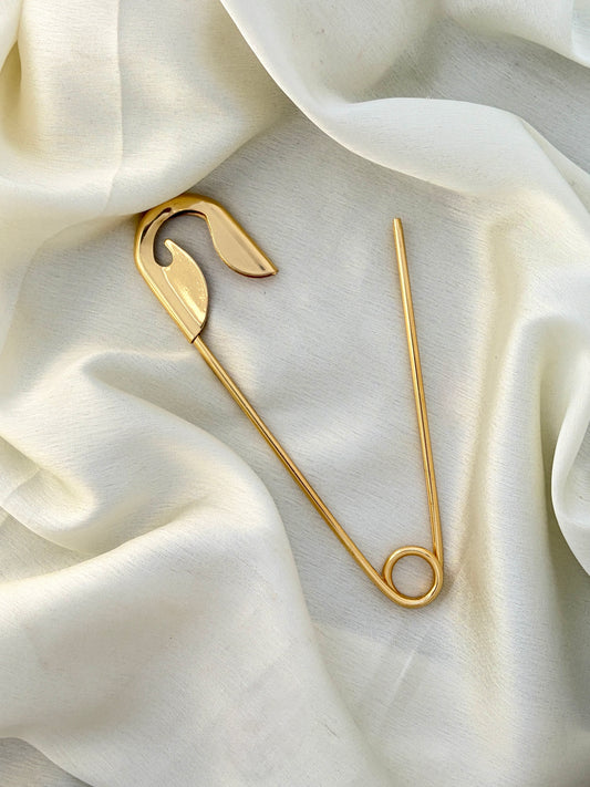 Safety Pin Hair Clip